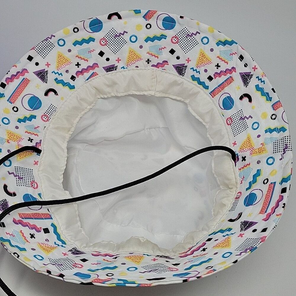 Back East Brewing White Bucket Hat Cap 90's Retro Beach Gear - Picture 9 of 11